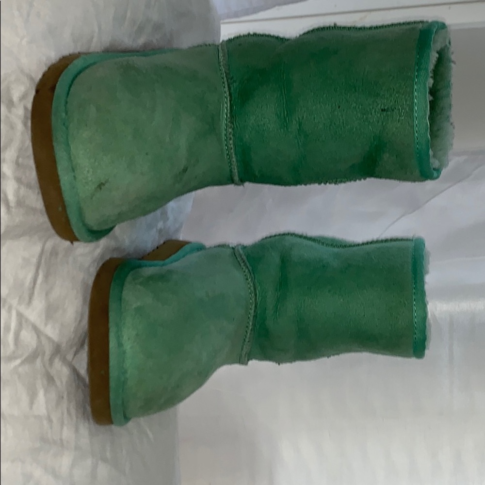 Teal Green-ish Uggs